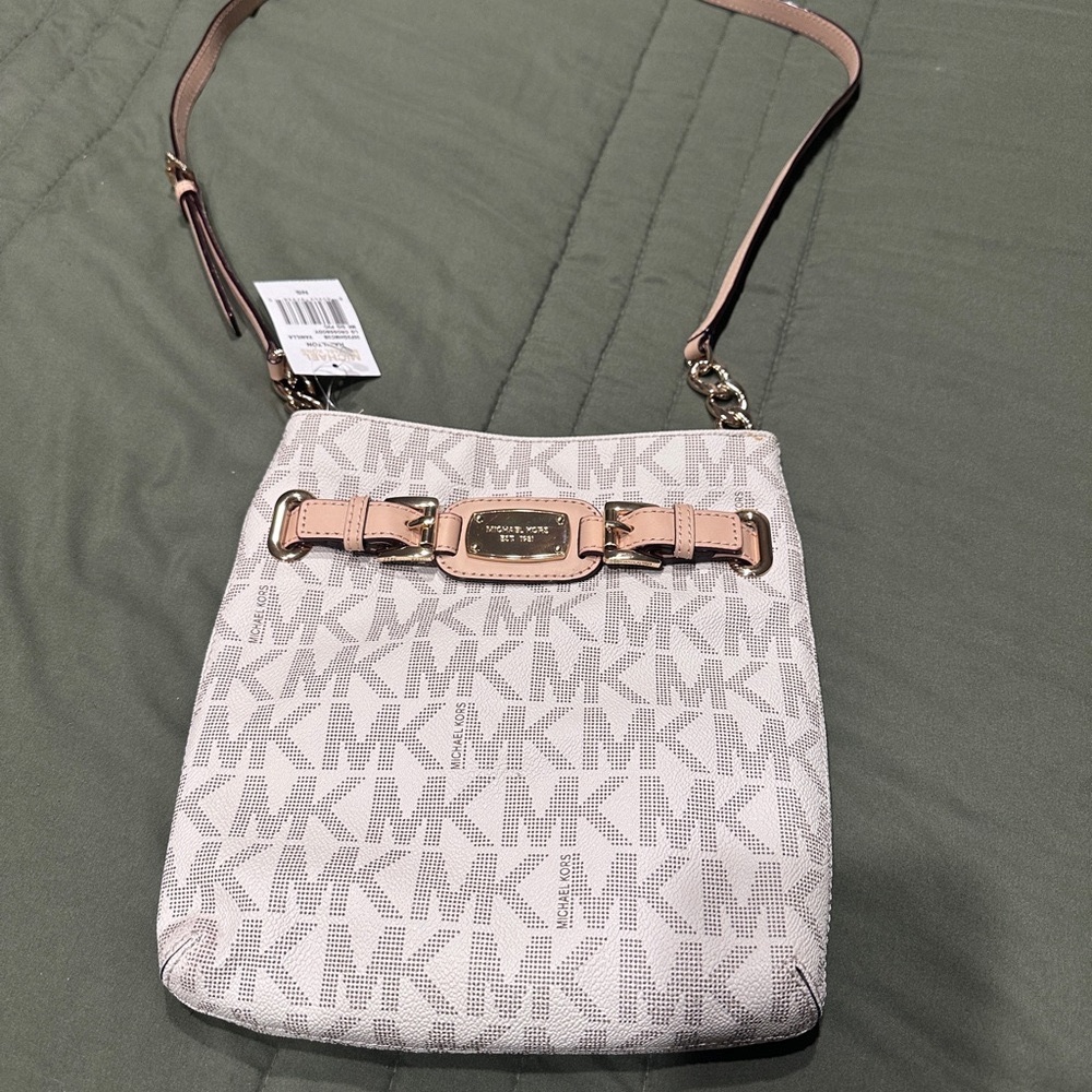 Michael Kors Cream Crossbody Bag